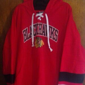 NHL Chicago Blackhawk Hoodie Hockey Sweatshirt Size 2XL.